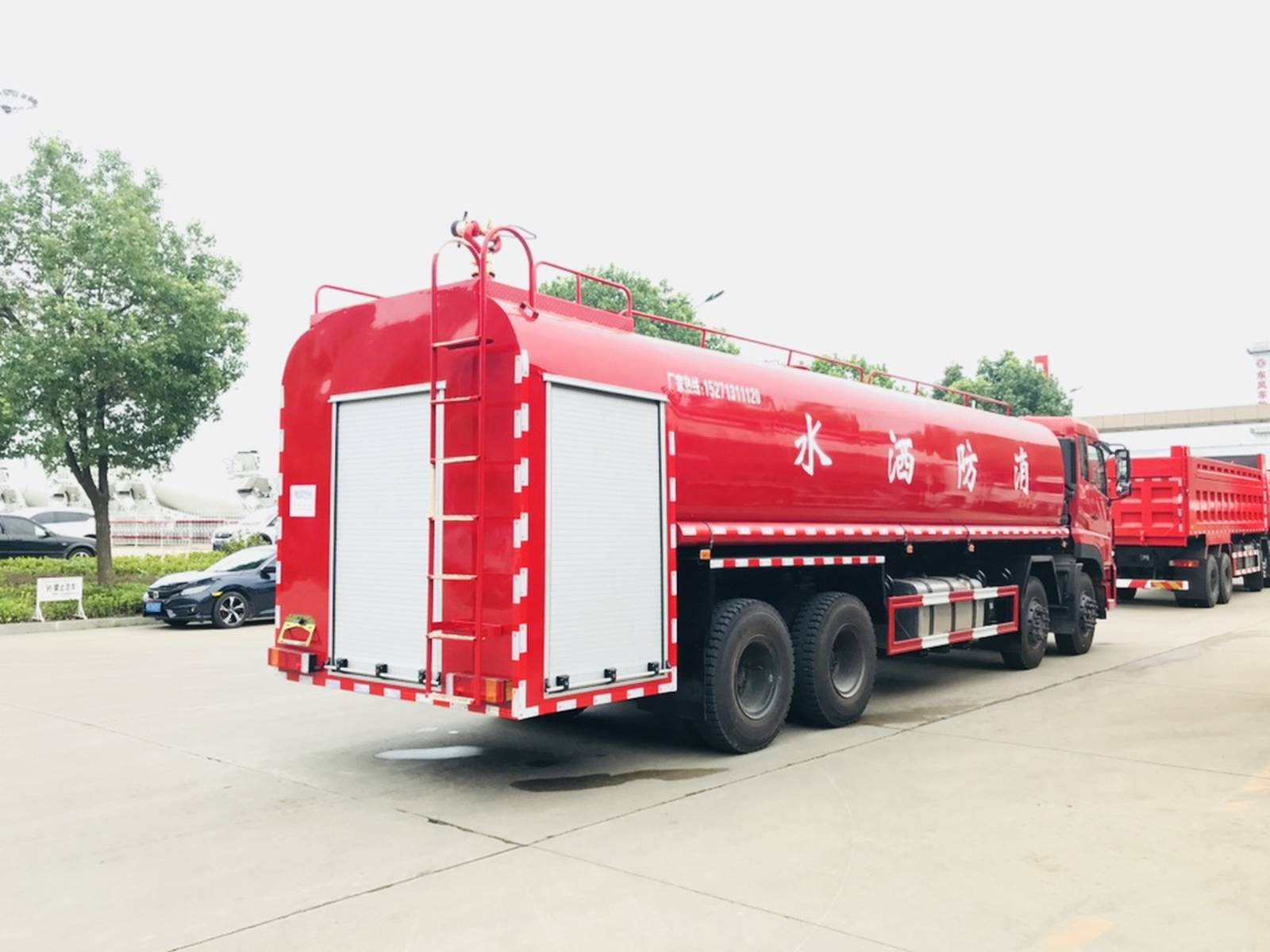 消防灑水車 城市安全與清潔的雙重守護(hù)者